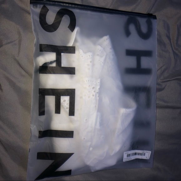 new! Never worn! SHEIN white Eyelet Cami Tank! - Picture 4 of 4